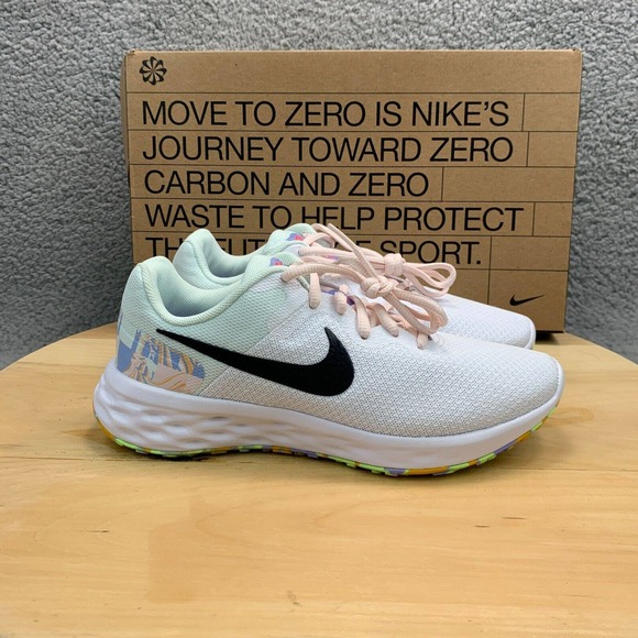 Nike Shoes - Nike Revolution 6 NN Womens Size 6 Shoes Next Nature Premium White Sneakers NEW